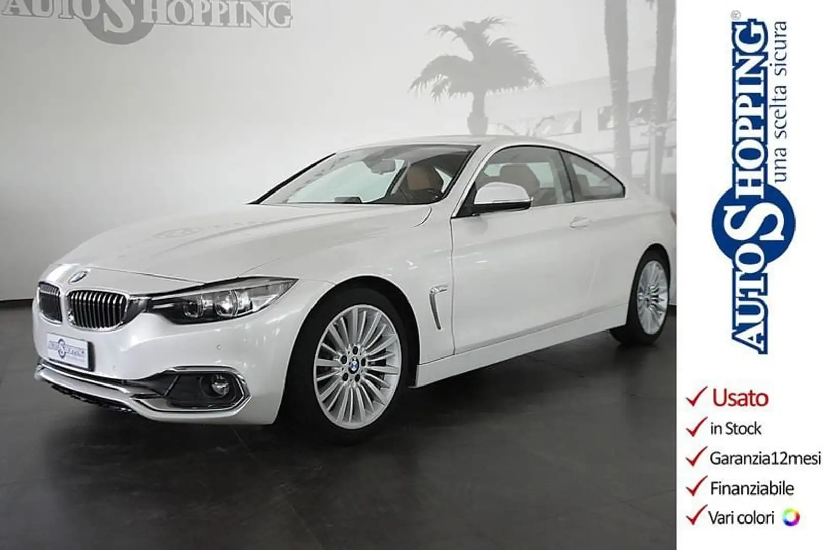 BMW 430 430i Coupé Luxury #NAVI/RETROCAMERA/BMW LED White - 1