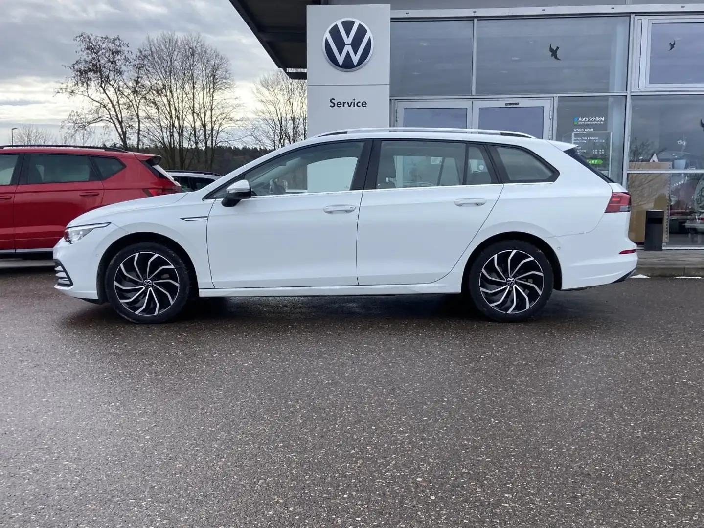 Volkswagen Golf Variant 2.0 TSI DSG Style AHK+EL.HECK+ASSIS Weiß - 2