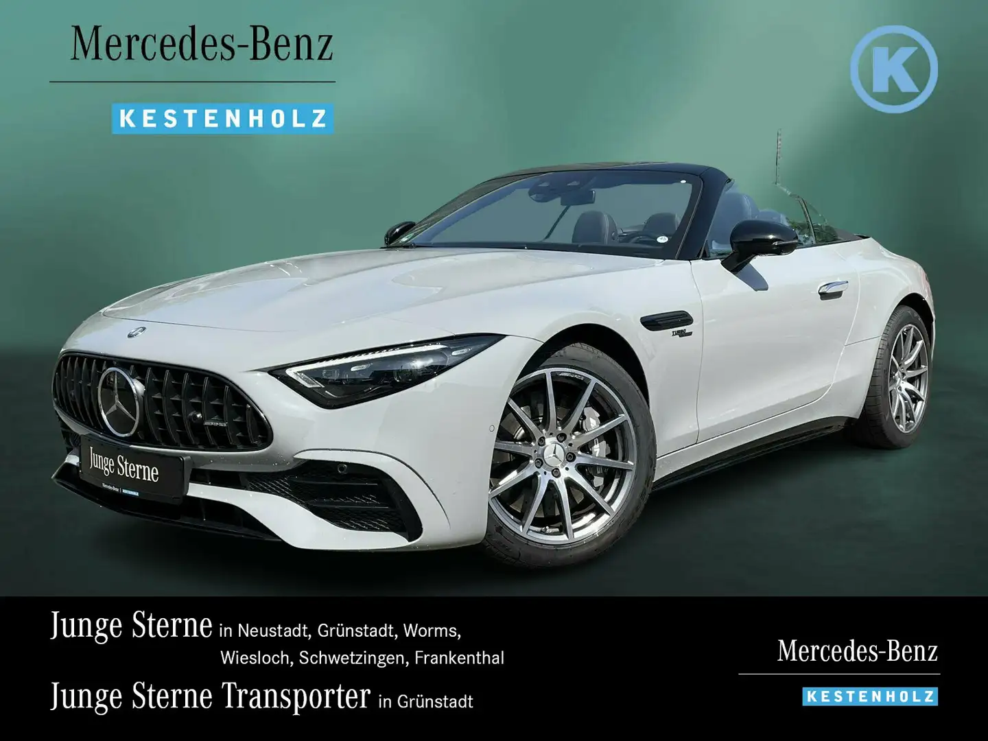 Mercedes-Benz SL 43 AMG SL 43 AMG NIGHT+H.A-LENK+DISTRO+MEMORY+360°+KEYL Gris - 1