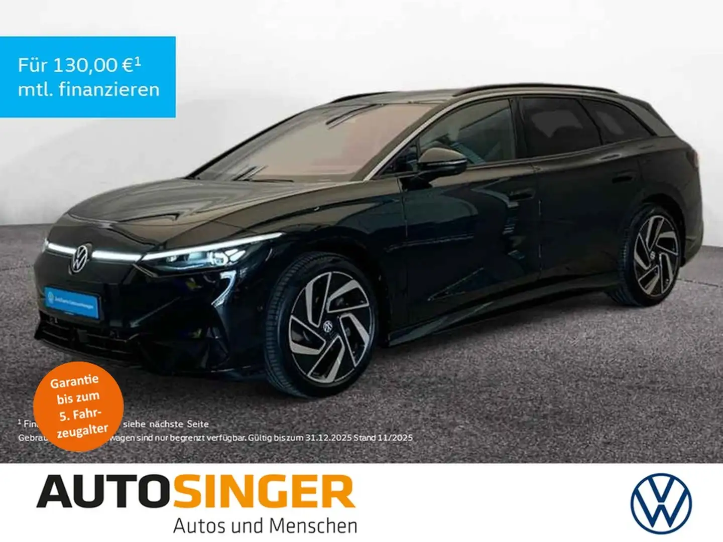 Volkswagen ID.7 Tourer Pro *NAV*AHK*MASSAGE*HD-UP*ACC*AREA* Noir - 1