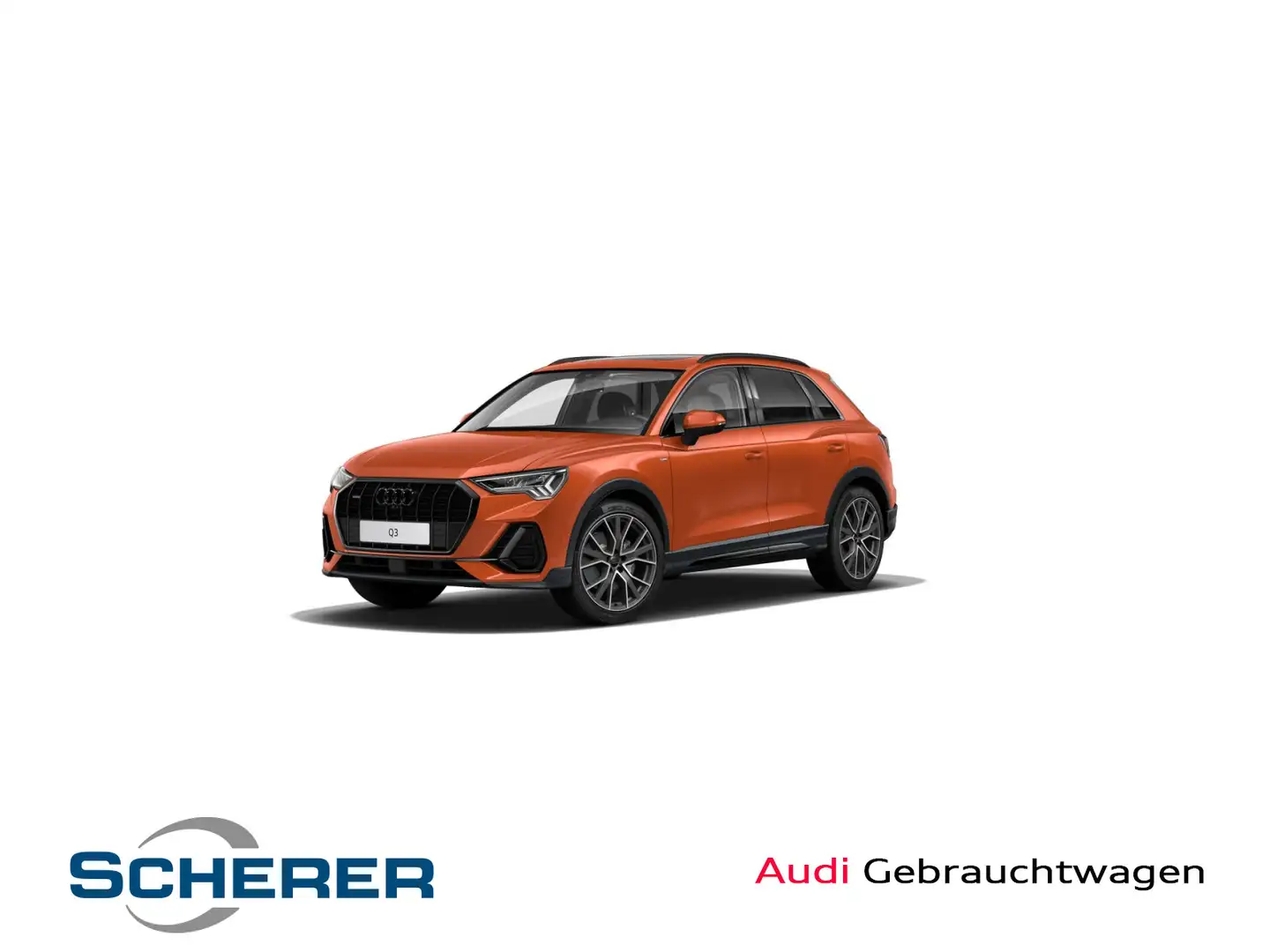 Audi Q3 S line 45 TFSI qu. Mtrx.Pano.Standhz.AHK Arancione - 1