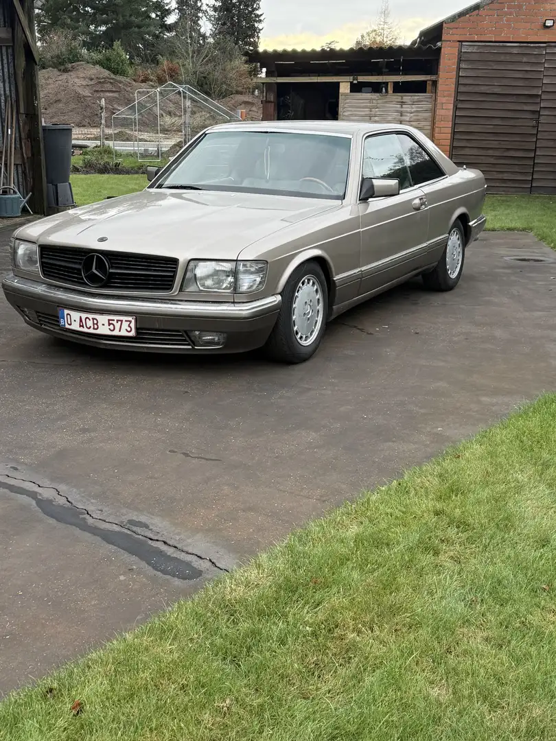 Mercedes-Benz S 500 SEC C126 Beige - 2