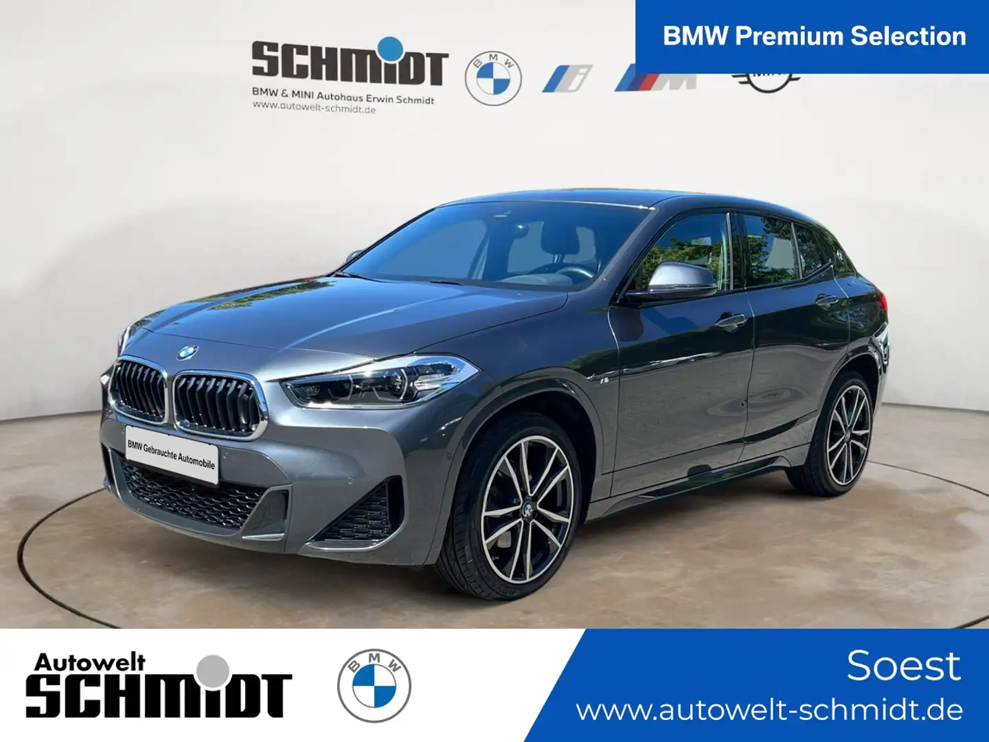 BMW X2 sDrive18i M Sport +2Jahre-BPS.-GARANTIE Gris - 1