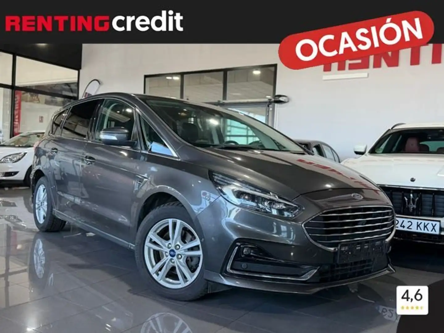 Ford S-Max 2.0TDCi Panther Titanium Powershift 150 Gris - 1