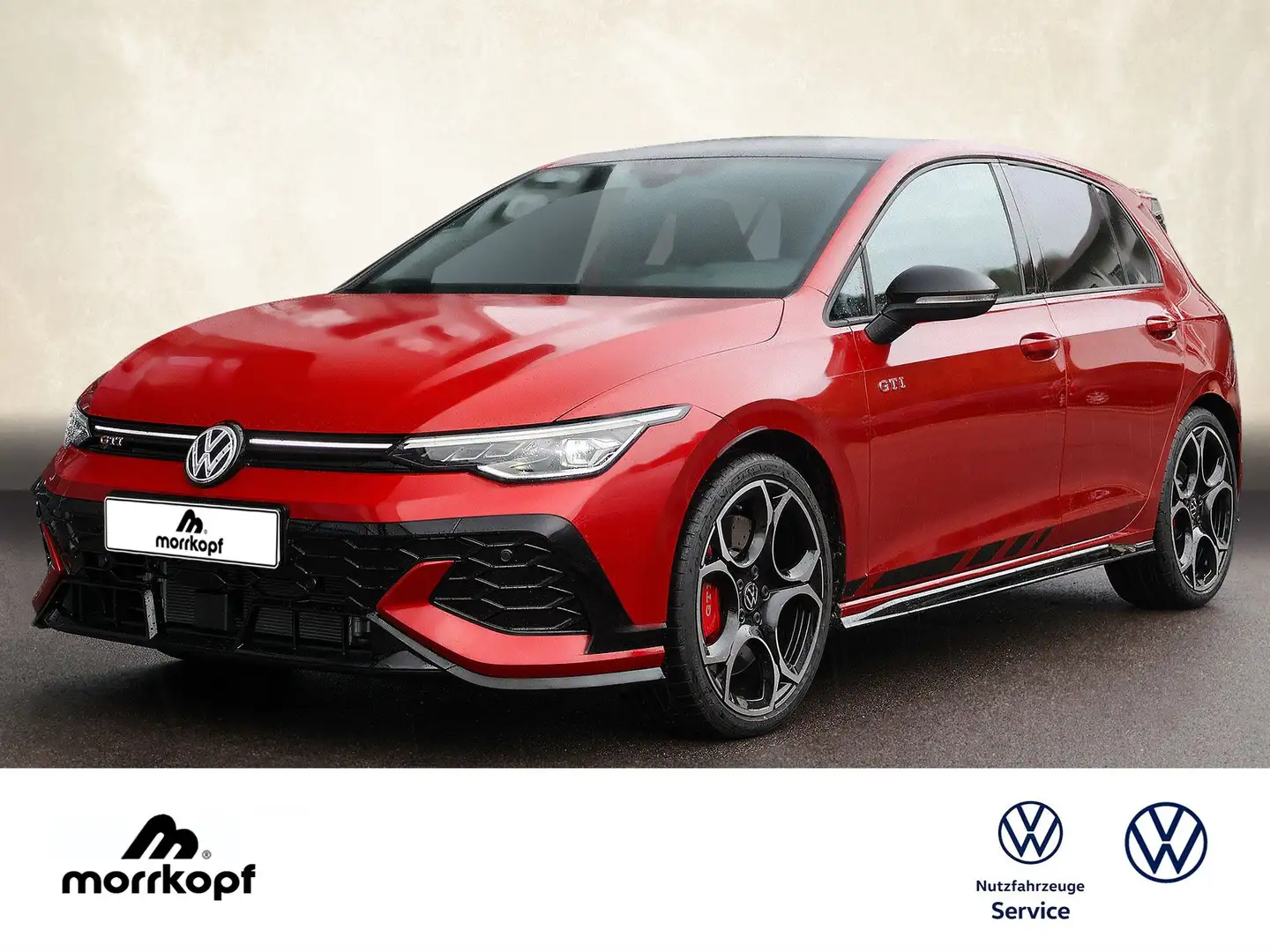Volkswagen Golf GTI 2.0TSI Clubsport DSG +BLACK-STYLE+ Navi Rot - 1