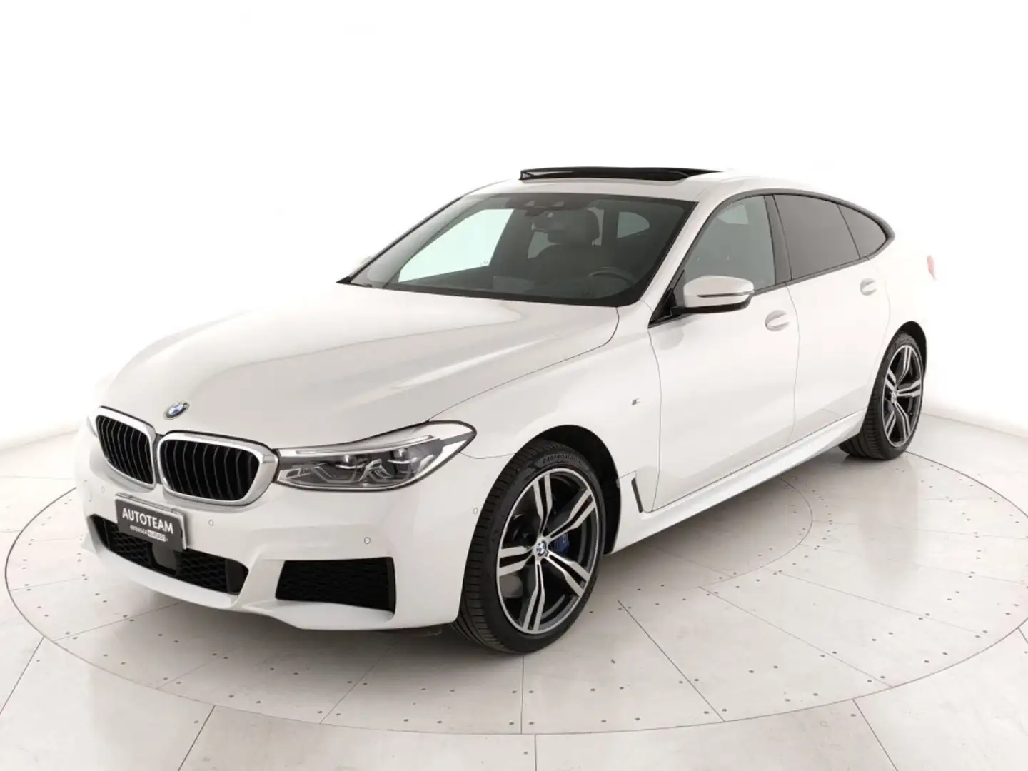BMW 630 Serie 6 630d Gran Turismo xdrive Msport Blanc - 1