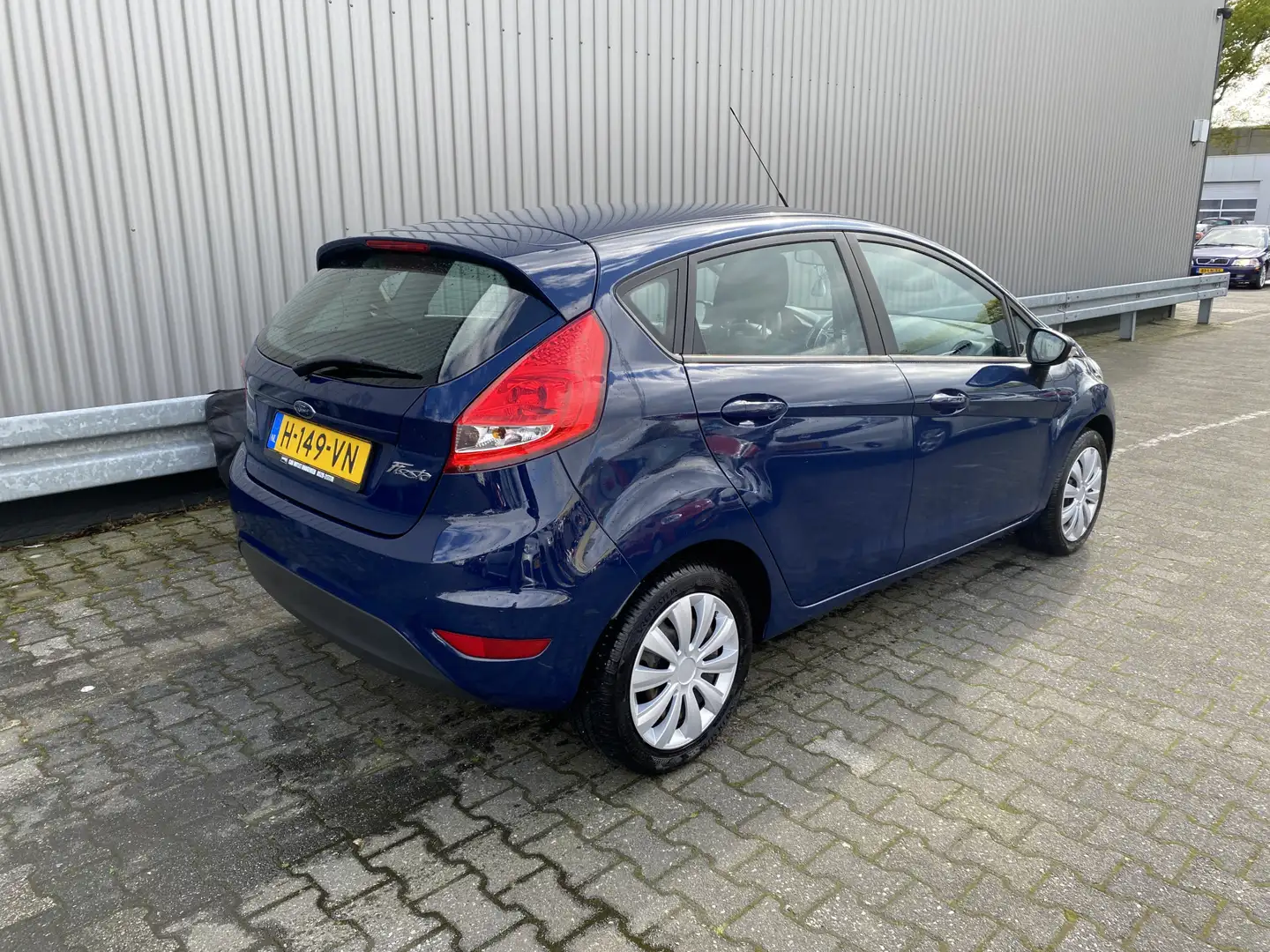 Ford Fiesta 1.25 Limited 151Dkm, 5-Drs, A/C, nw. APK – Inruil Blauw - 2