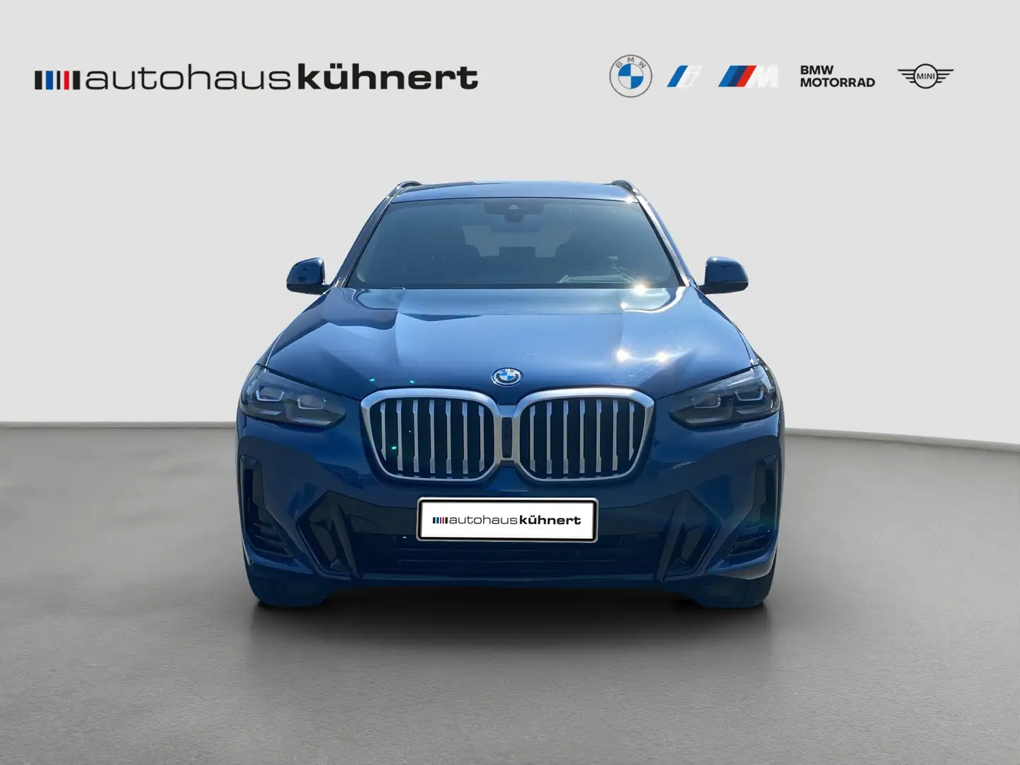 BMW X3 xDrive30e ///M-Sport SAG SpurAss StHzg 360° Blau - 2