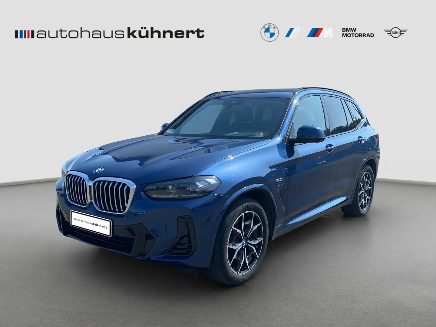BMW X3 xDrive30e ///M-Sport SAG SpurAss StHzg 360° Blau - 1