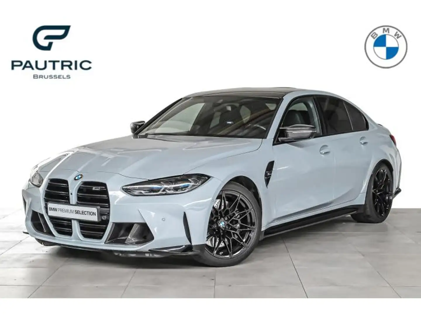 BMW M3 compétition - 2ans/jaar garantie NEW PRICE €110 Grau - 1