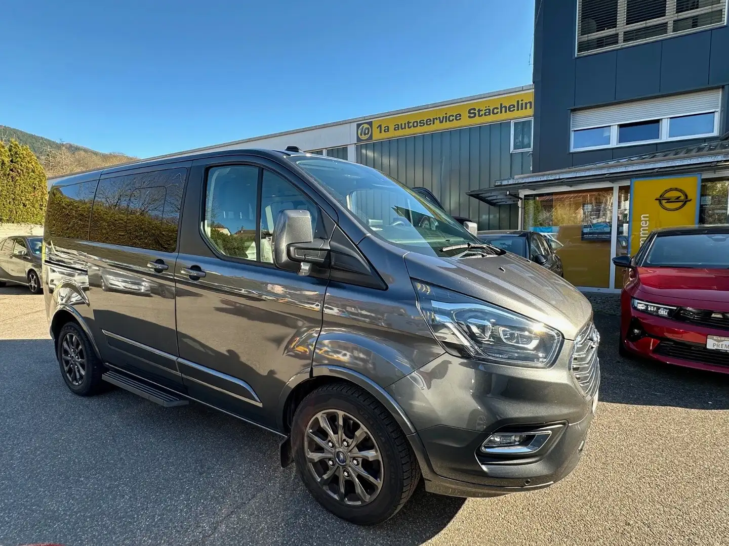 Ford Transit Custom L1 Titanium X,LEDER,KAMERA,AHK Grau - 2