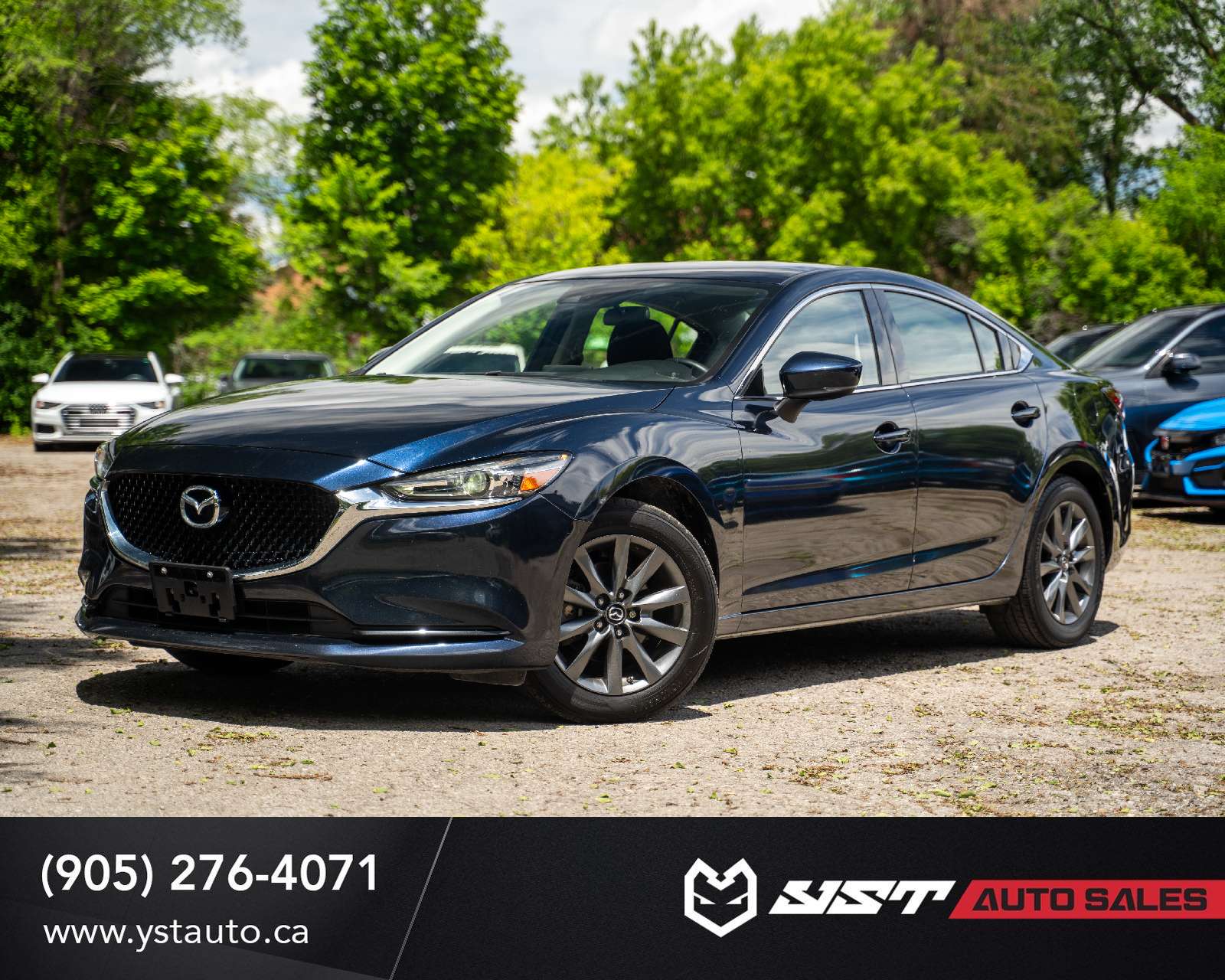 Blue 2018 Mazda MAZDA6 GS Sedan FWD Sedan Automatic
