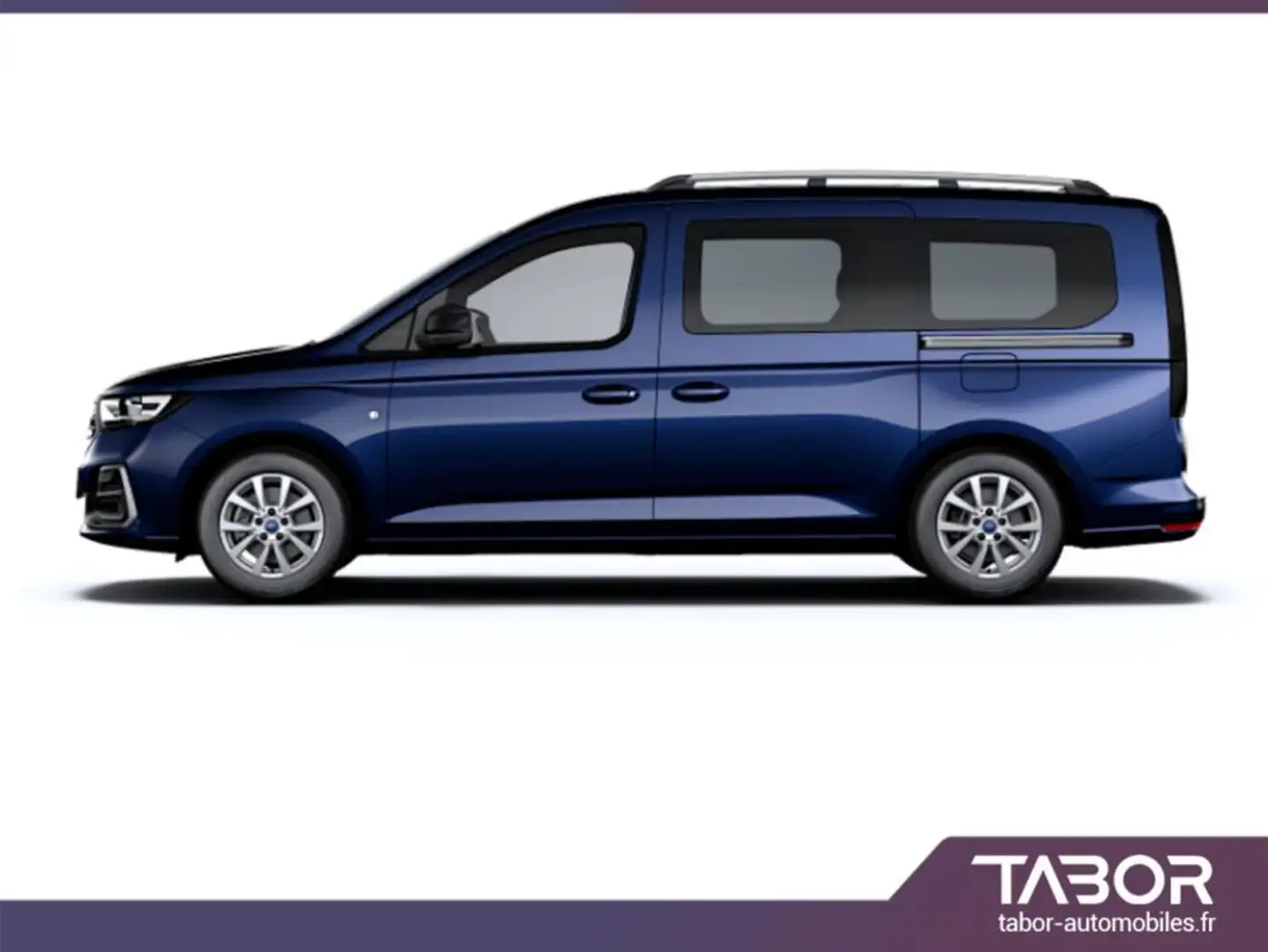 Ford Tourneo Connect Grand TDCi 122 Aut Tit LED Bleu - 2