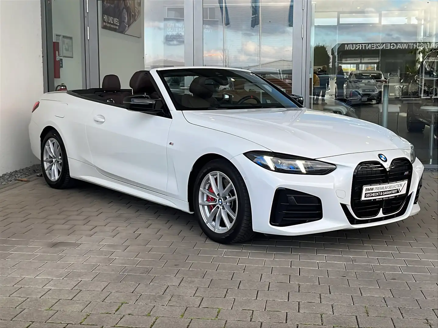 BMW 440 Mi xDrive Cabrio Pro St.heiz.H/K.Nackenwärmer Weiß - 2