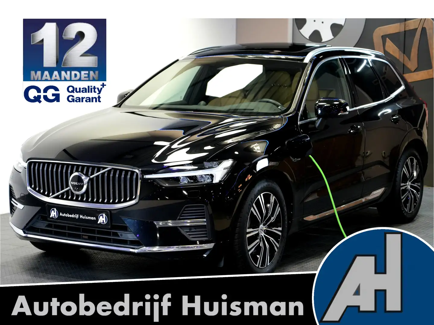 Volvo XC60 2.0 T8 AWD Recharge 335kW/456pk Aut8 Ultra Bright Schwarz - 1