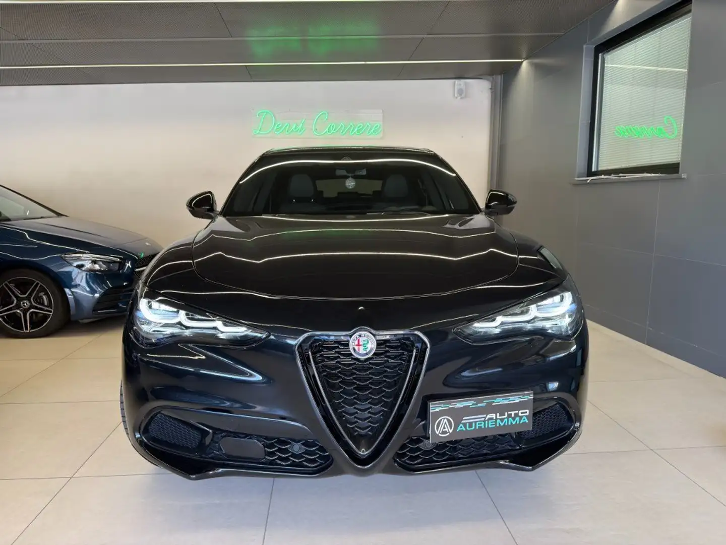 Alfa Romeo Stelvio 2.2 T 210 CV Q4 VELOCE UFFICIALE ITALIA Nero - 2