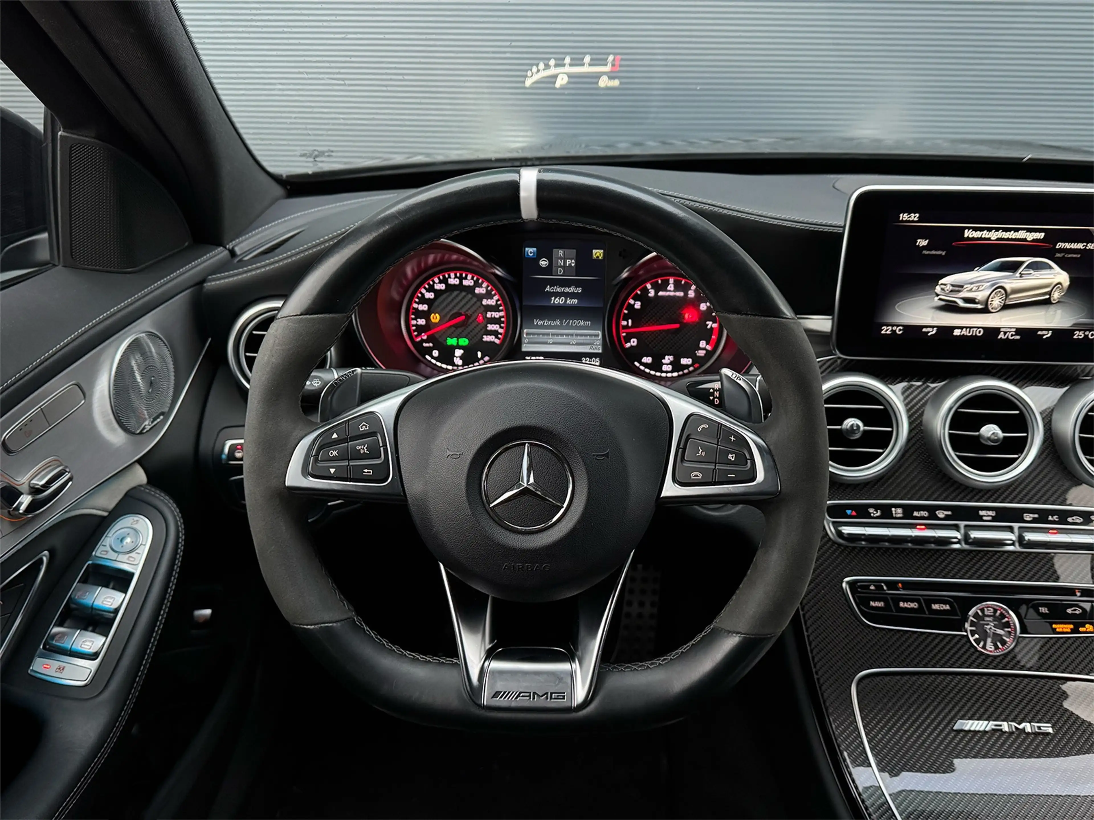 Mercedes-Benz C 63 AMG C63 S Pano,Kuip,keramisch,Carbon,Dealer onderhoude — photo 9