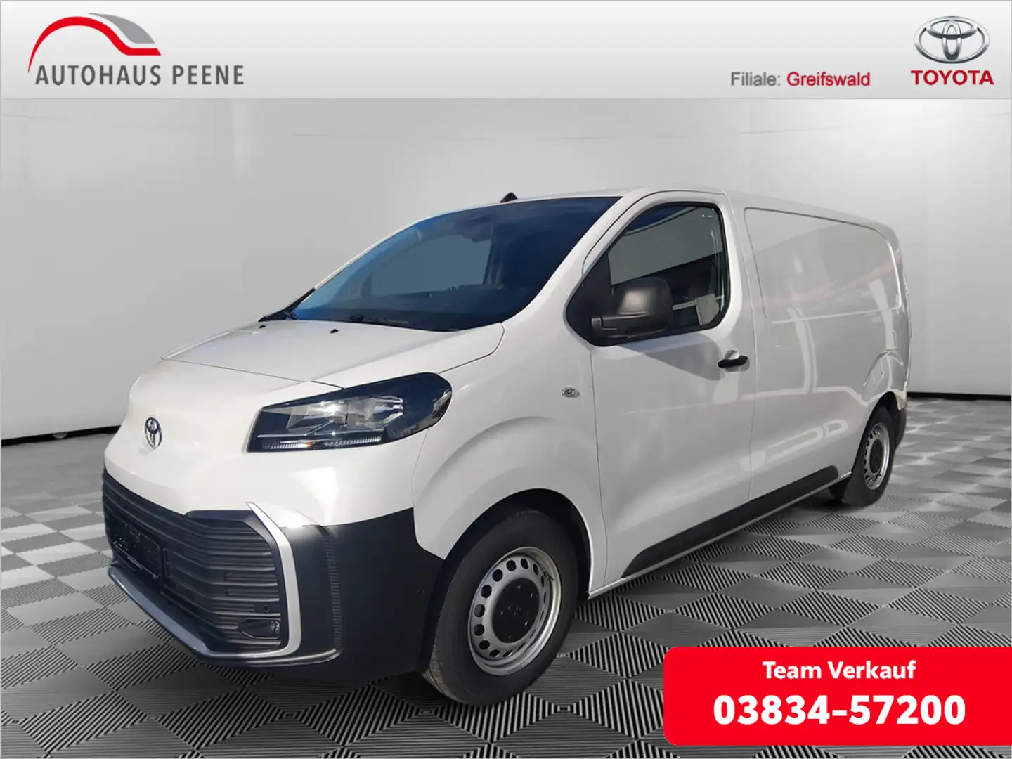 Toyota Proace 1.5 L1 Kasten Meister PDC NAVI FACEL. Blanco - 1