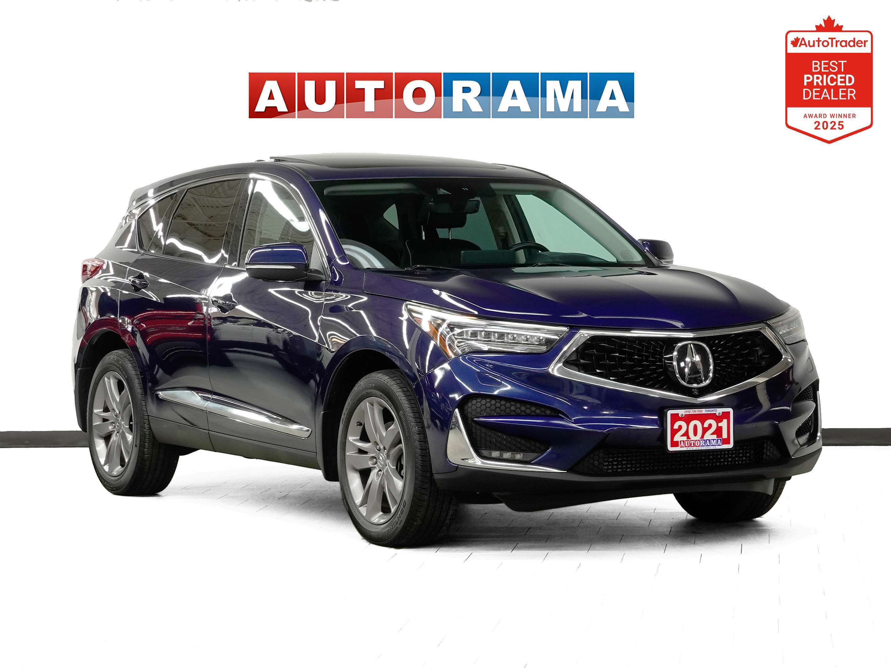 2021 Acura RDX PLAT. ELITE AWD | Nav | Leather | Sunroof | BSM