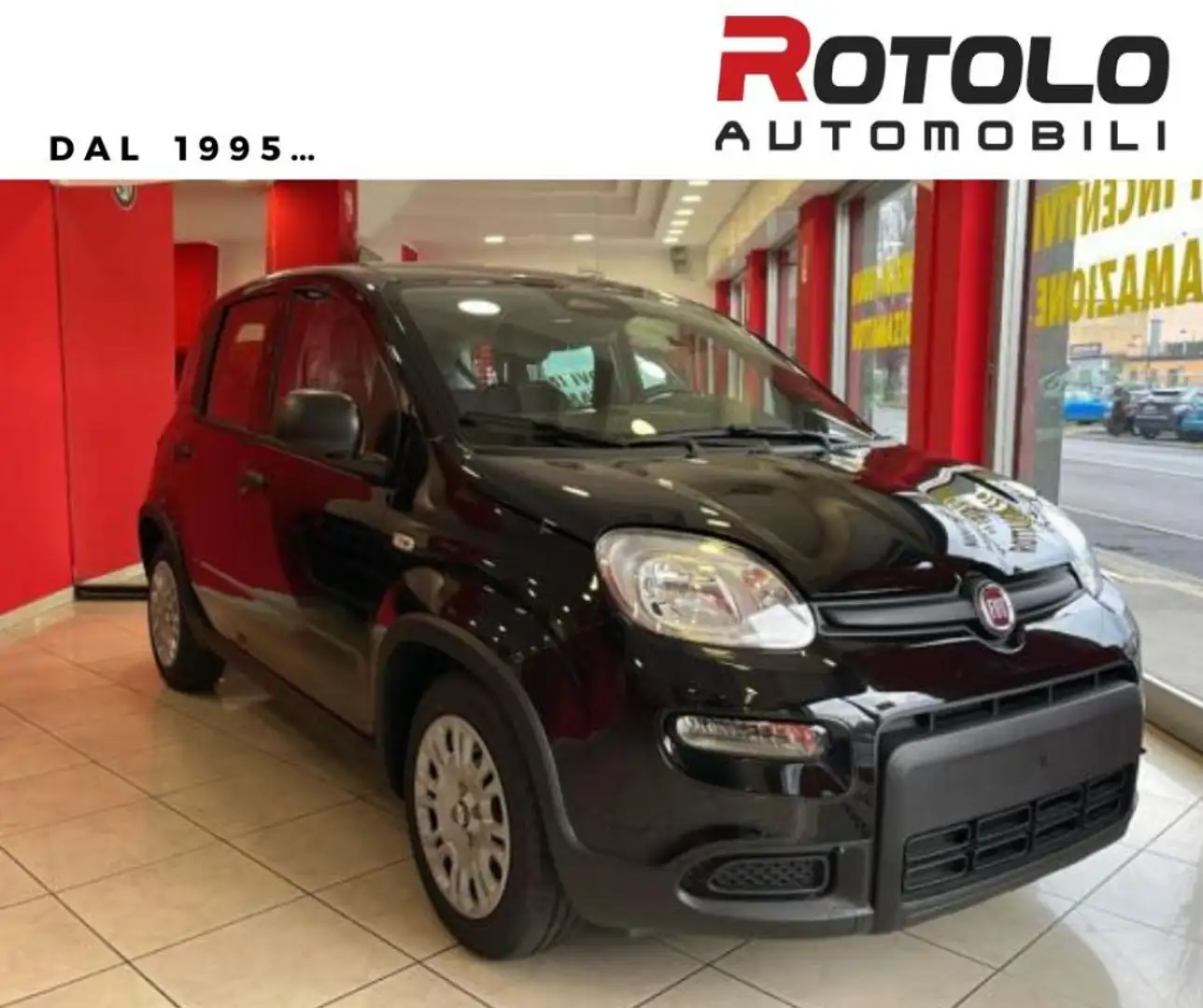 Fiat Panda Hybrid My25. SENZA FINANZIAMENTO Nero - 1