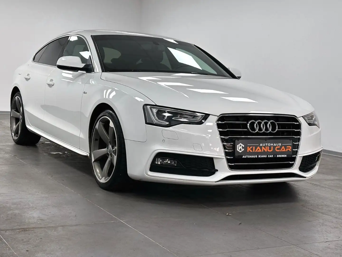 Audi A5 Sportback.3xS-LINE.NAVI.KAM.XENON.ALCANTARA Weiß - 2