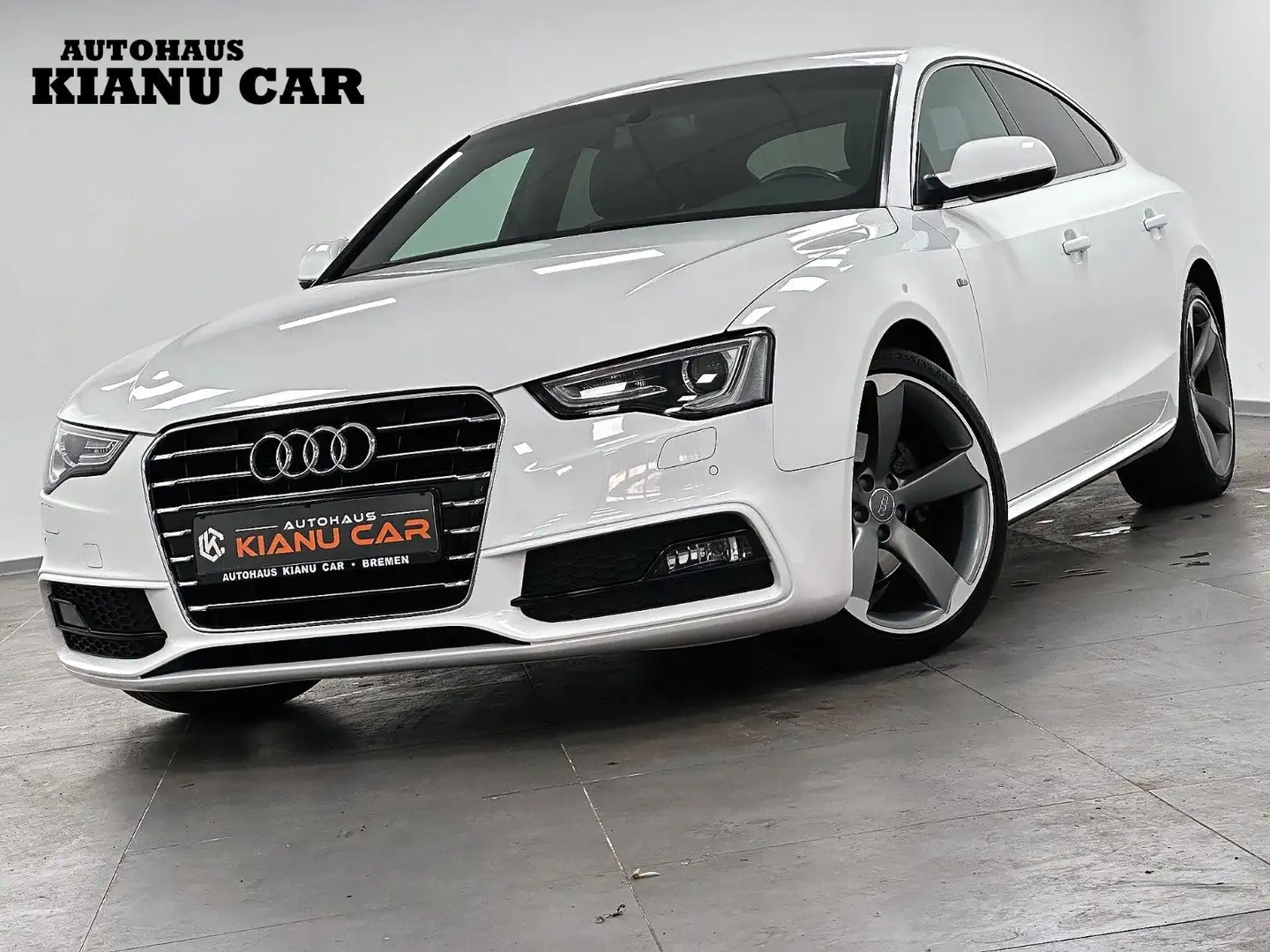 Audi A5 Sportback.3xS-LINE.NAVI.KAM.XENON.ALCANTARA Weiß - 1