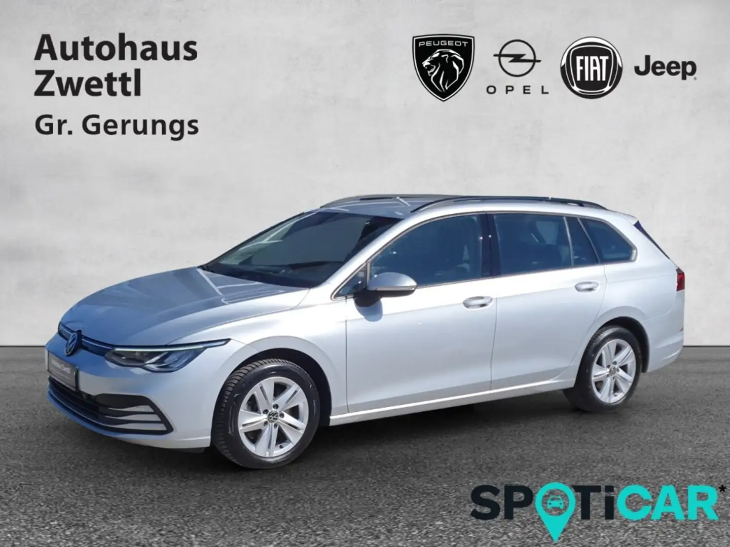 Volkswagen Golf VIII Kombi 2,0 TDI Life*NAVI*LED*SHZ Silber - 1