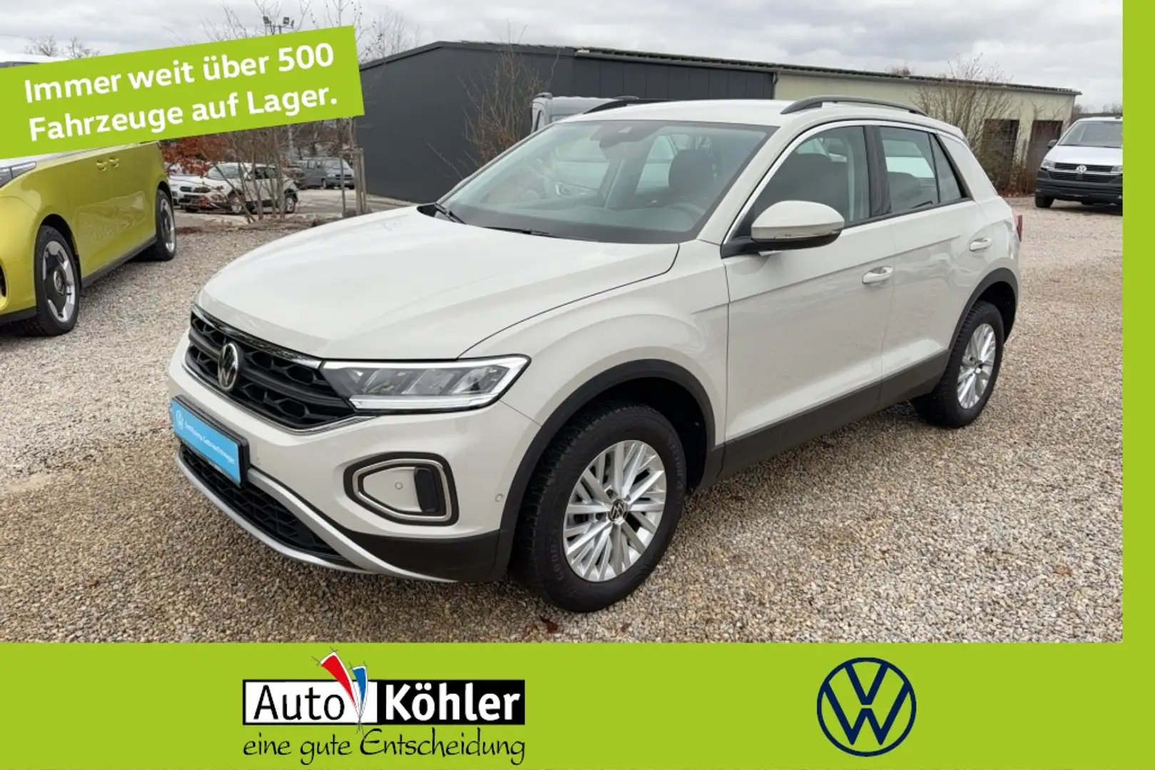Volkswagen T-Roc TSi DSG CarPlay/AHK/Virt/LED/Facelift/Navi Grau - 1