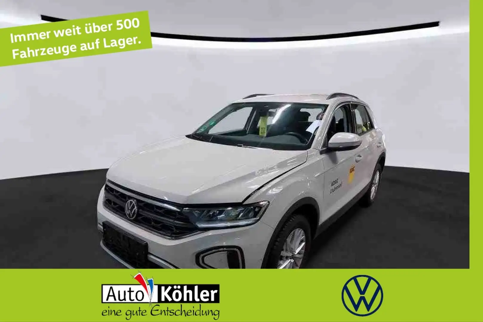Volkswagen T-Roc TSi DSG CarPlay/AHK/Virt/LED/Facelift/Navi Grau - 1