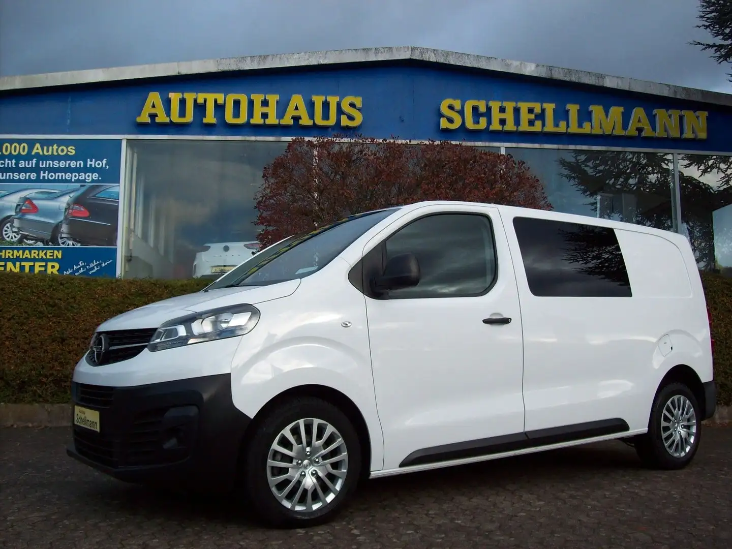 Opel Vivaro 2.0D Doppelkabine Holzboden Navigation Weiß - 1