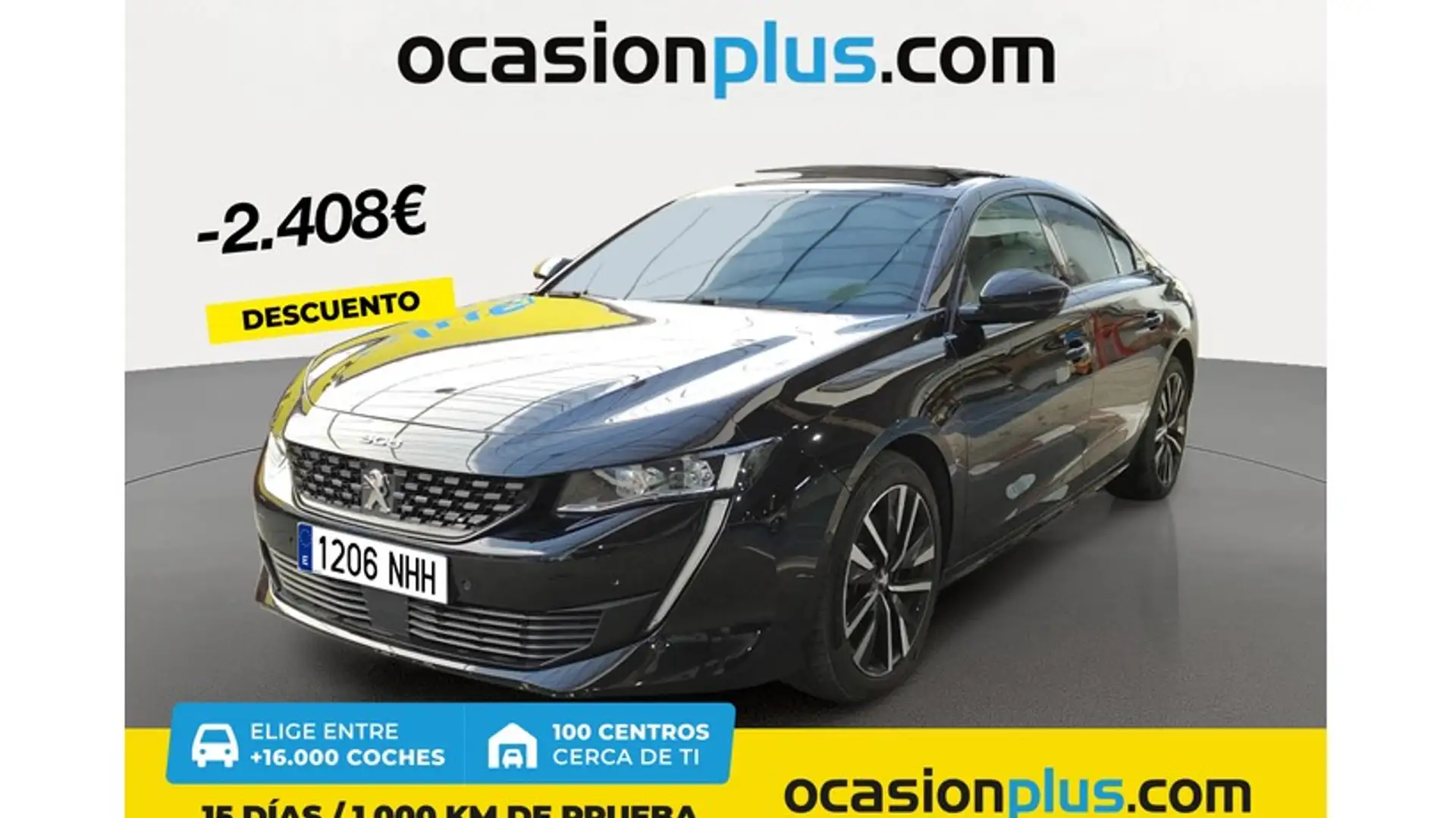 Peugeot 508 Plug-in Hybrid 225 GT e-EAT8 Negro - 1