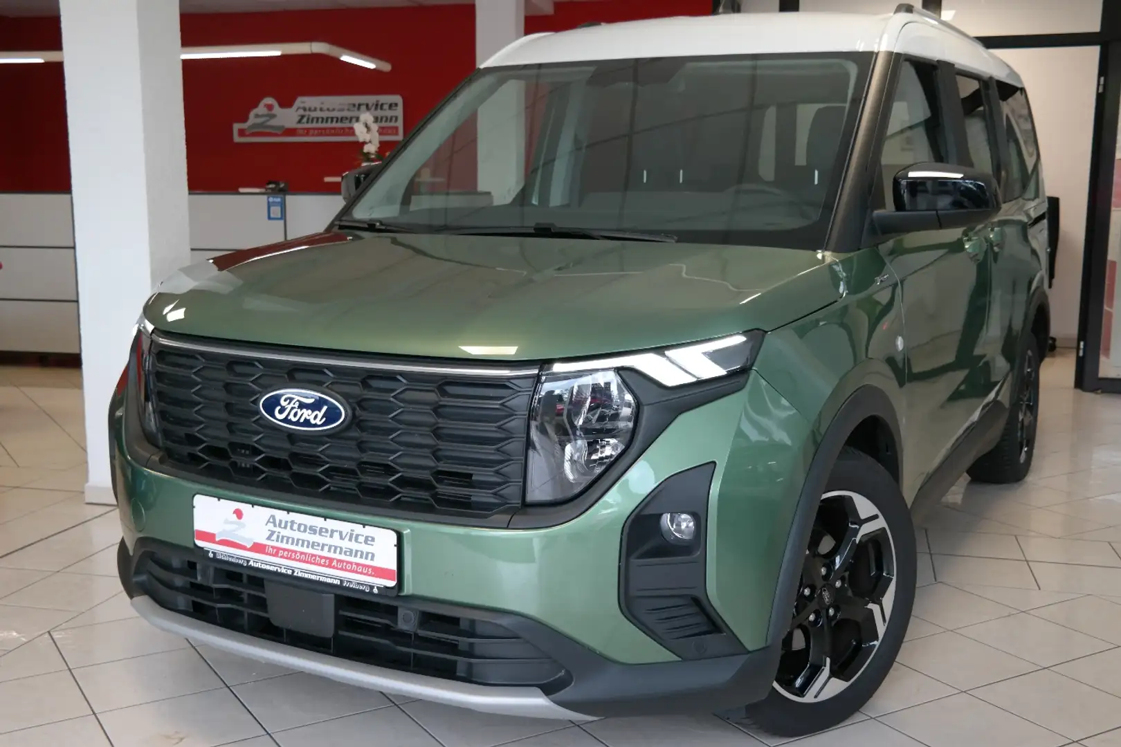 Ford Tourneo Courier 1.0 Active Grün - 1