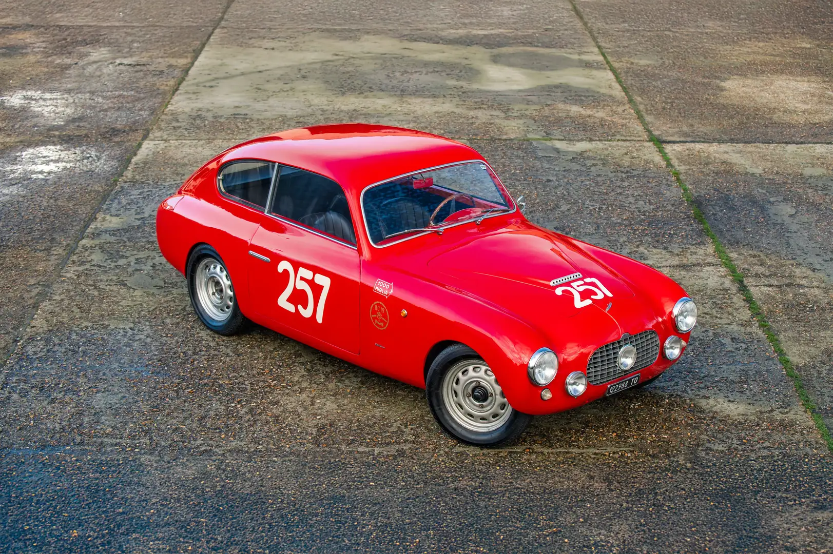Fiat 1100 S Stanguellini | 1951 & 1952 Mille Miglia Rojo - 1