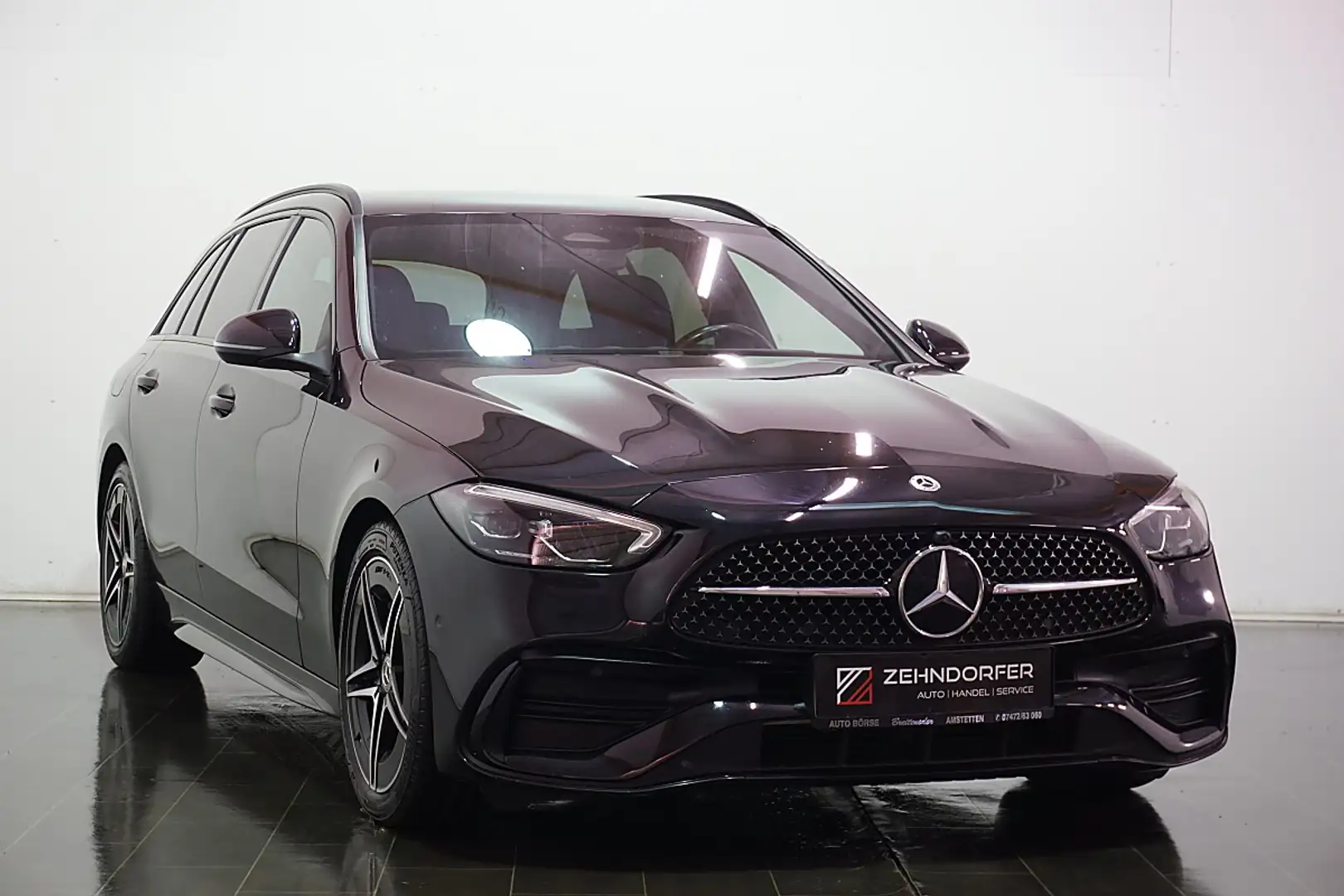 Mercedes-Benz C 200 d / 3 x AMG / Navi / LED / Keyless / Anhängerk... Schwarz - 1