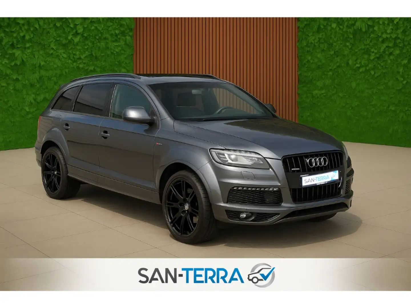 Audi Q7 4.2 TDI QUATTRO S-LINE SPORT EDITION LEDER*KEYLESS Grau - 1