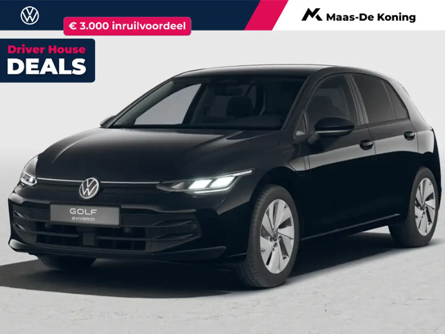 Volkswagen Golf 1.5 eHybrid Life Edition 204 pk 6 versn. DSG · Ach Чорний - 1