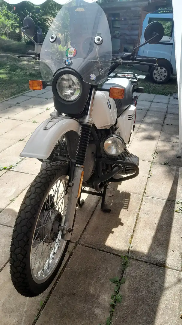 BMW R 80 GS Blanc - 2