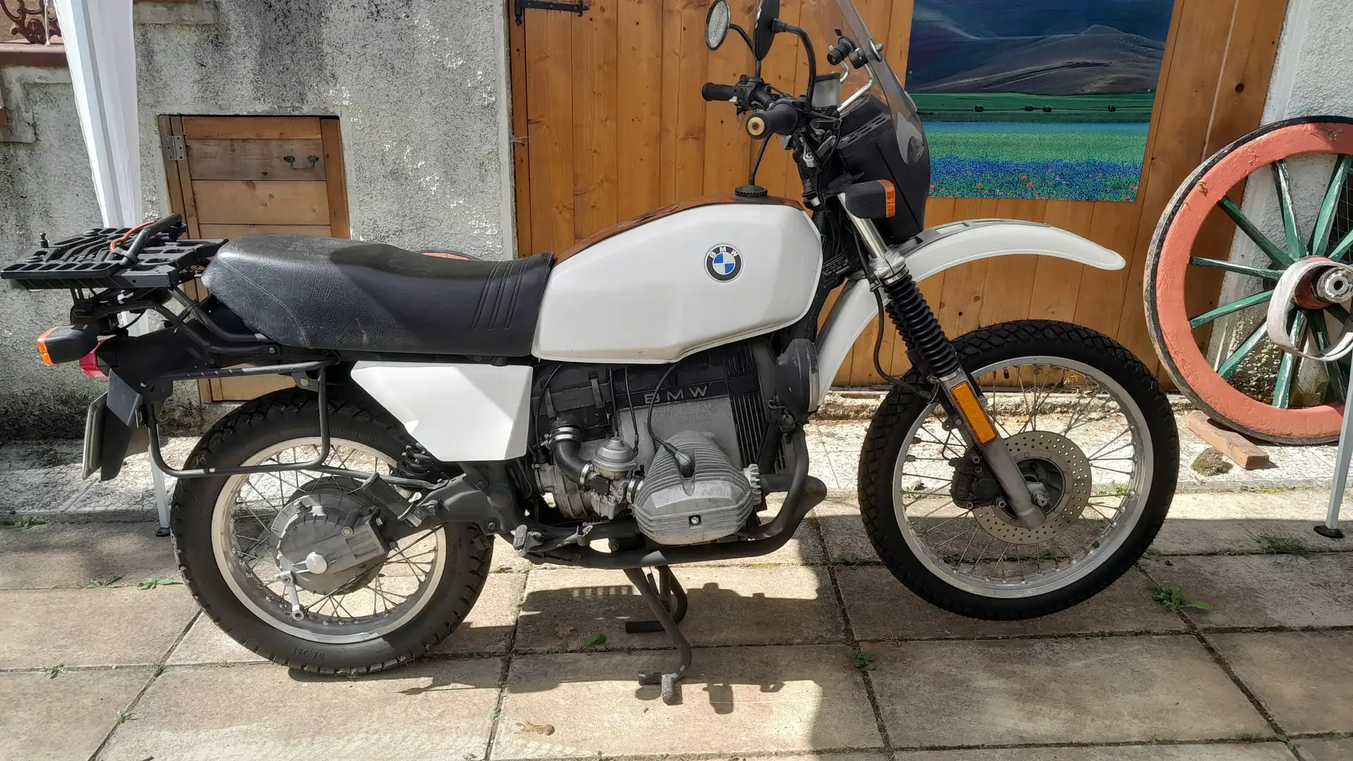 BMW R 80 GS Blanc - 1