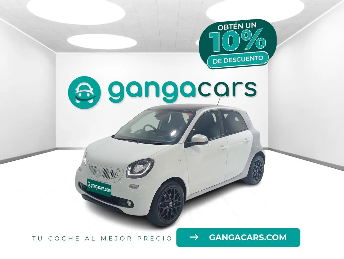 smart forFour 0.9 66kW (90CV) S/S Blanco - 1