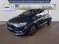Ford Fiesta 1.0 Flexifuel 95ch Titanium Business 5p Bleu - thumbnail 1