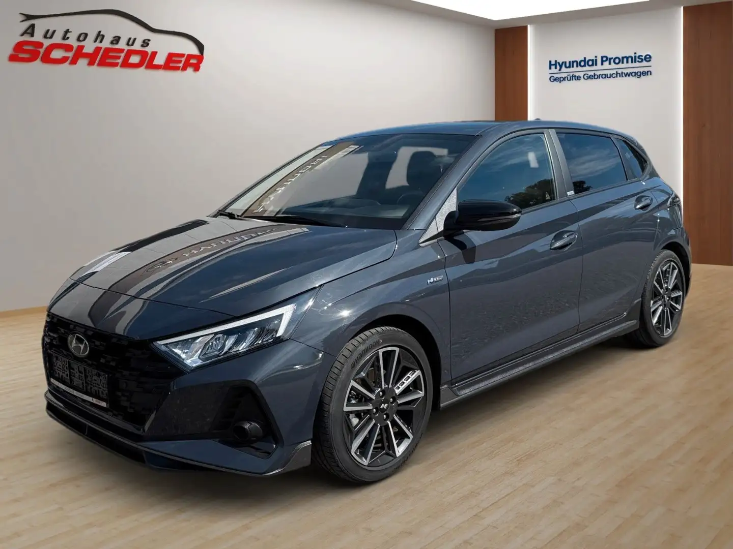Hyundai i20 N Line 1.0T-GDI 100PS 48V+NAVI+BOSE+ASSIST.P Grau - 1