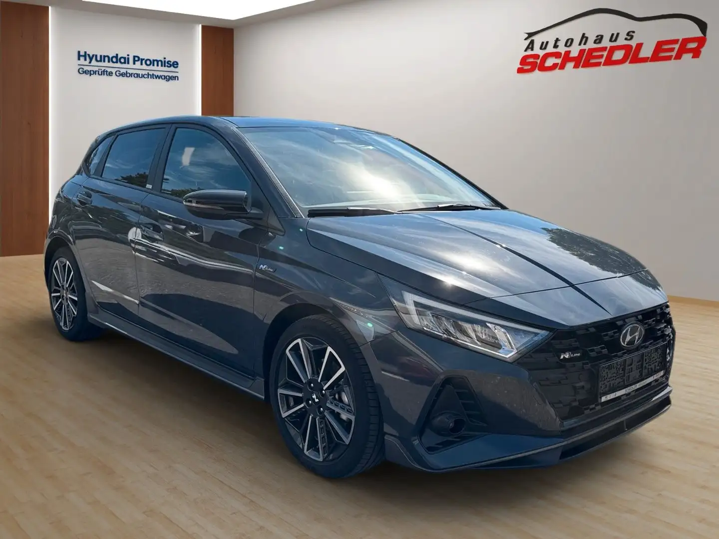 Hyundai i20 N Line 1.0T-GDI 100PS 48V+NAVI+BOSE+ASSIST.P Grau - 2