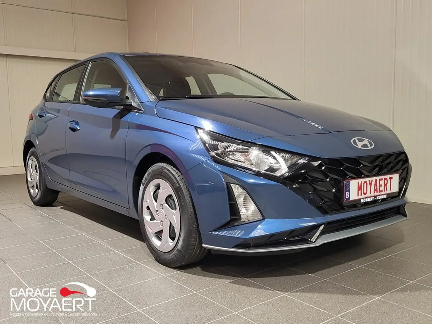 Hyundai i20 1.0 T-GDi 7DCT Twist |navi|cruise|airco|camera Blauw - 1
