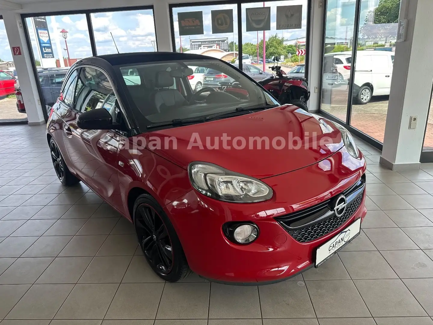 Opel Adam Open Air Faltdach/Scheckheft/Klima/SHZ/EUR6 Rot - 1