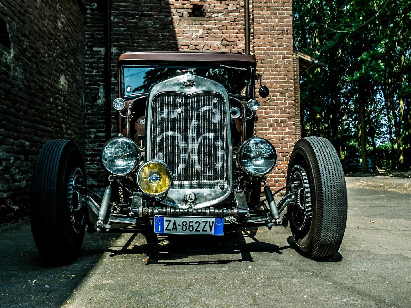 Ford Model A Hot Rod Kahverengi - 2