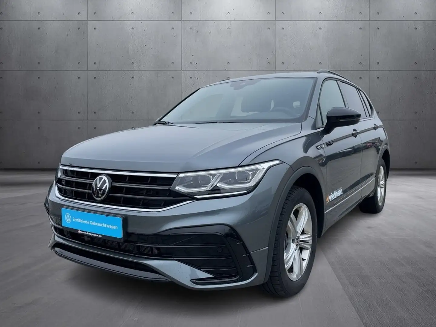 Volkswagen Tiguan Allspace R-Line 2.0TDI 4M DSG AHK+RKamera Grau - 2