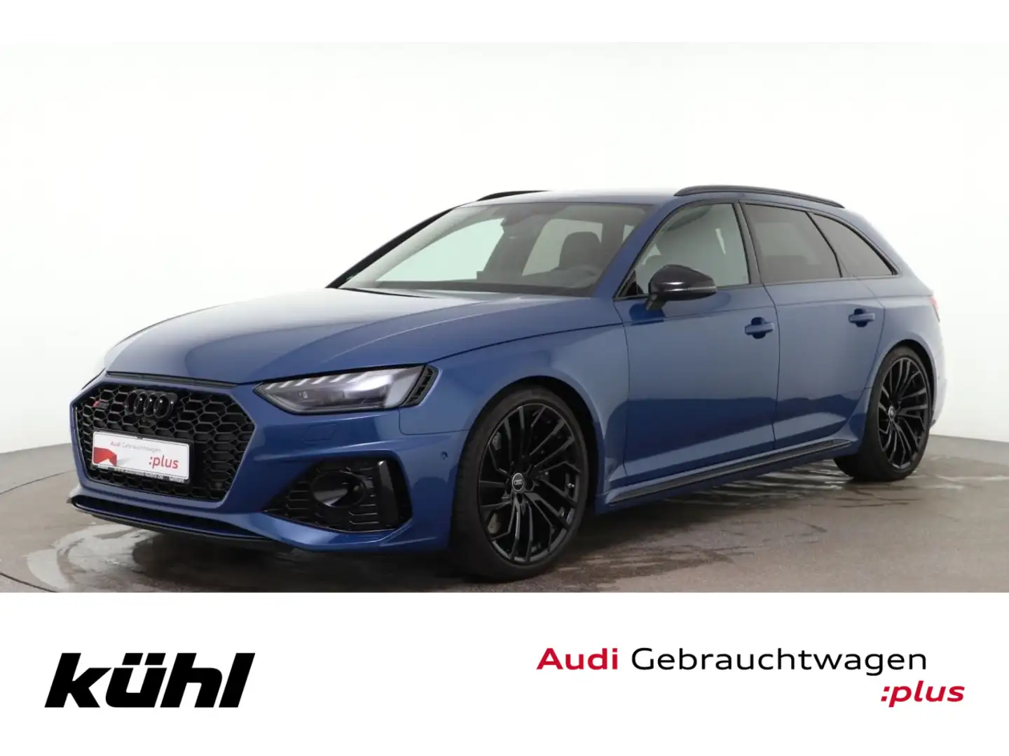 Audi RS4 Q Tiptronic Matrix Navi+ B&O Leder 20 Blau - 1