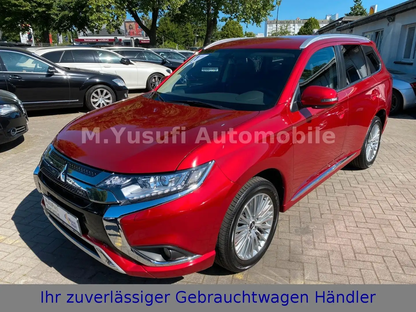 Mitsubishi Outlander OUTLANDER 2.4 PHEV 4WD DIAMANT-PAKET AHK Rot - 1