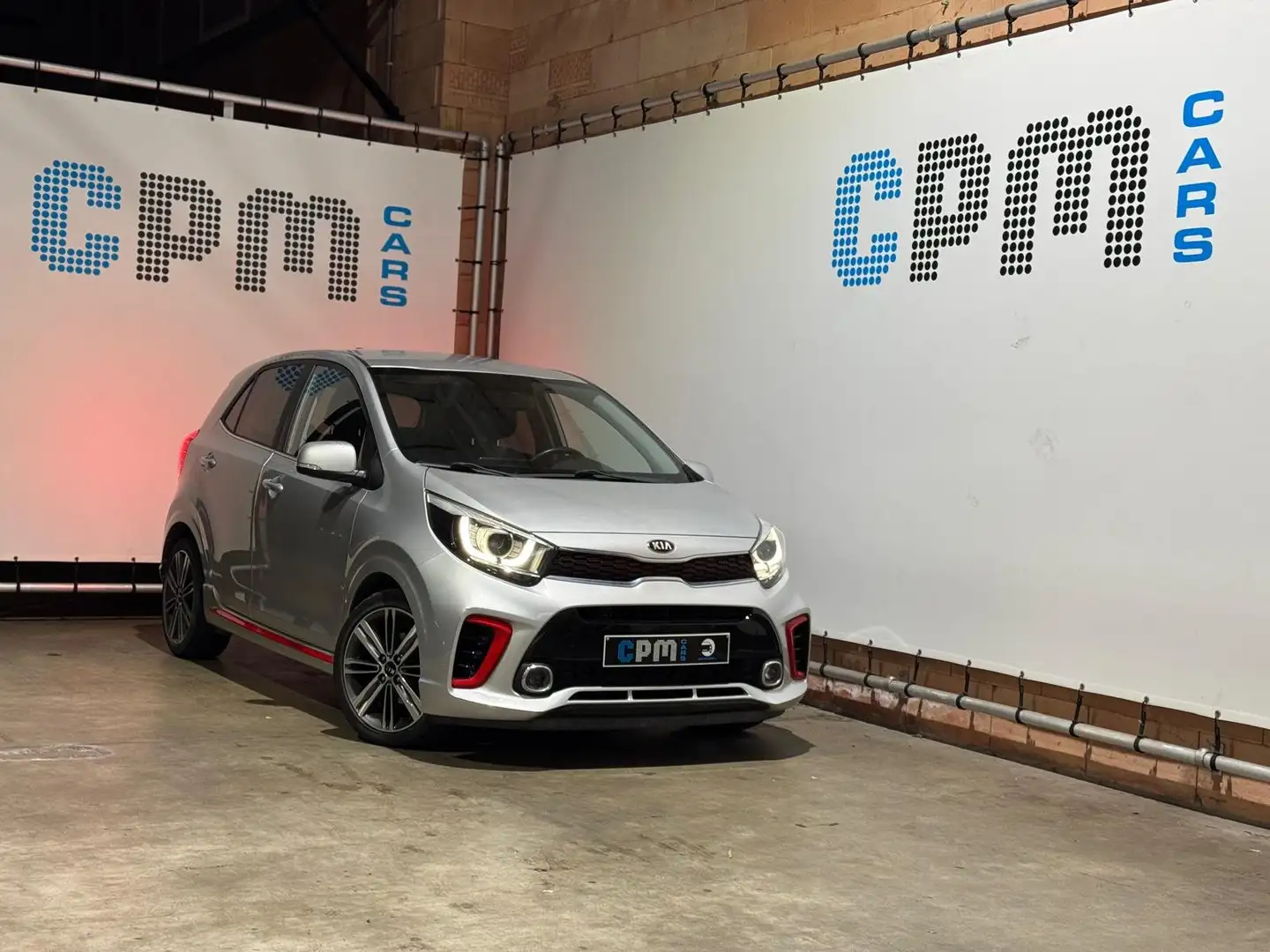 Kia Picanto 1.2 ISG GT Line * 84pk * CAMERA * CARPLAY * NAVI Silber - 1