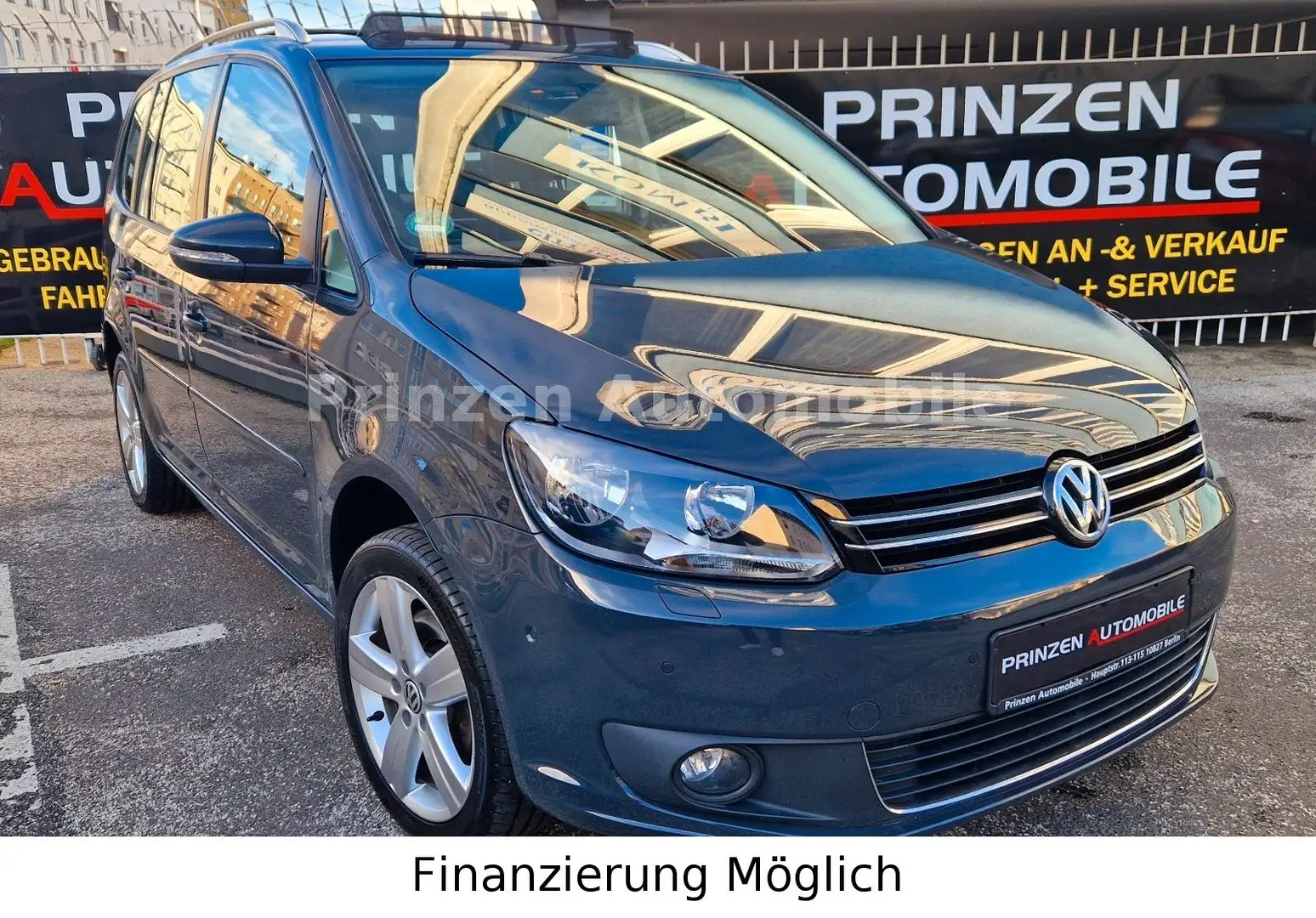 Volkswagen Touran Cup*Aut*Pano*R.Kamera*Spur*Familien Paket Grijs - 1
